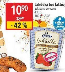 Dezert Lahůdka jihočeská bez laktózy Madeta