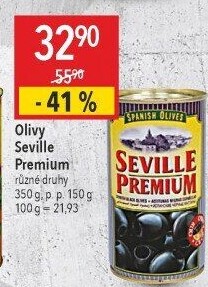 Olivy černé Seville Premium