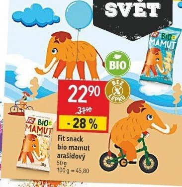 Snack Mamut Bio Fit