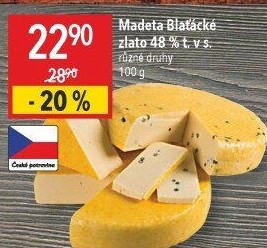 Sýr Blaťácké zlato Madeta