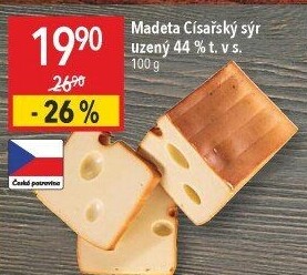 Sýr Císařský uzený Madeta