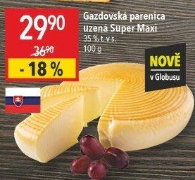 Sýr Parenica gazdovská