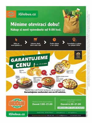 akční leták Globus 28.7.2022-3.8.2022
