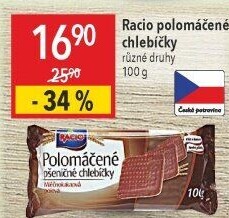 Chlebíčky polomáčené Racio