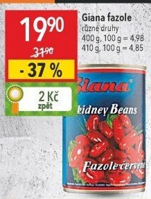Fazole červené Giana