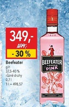 Gin Pink Beefeater