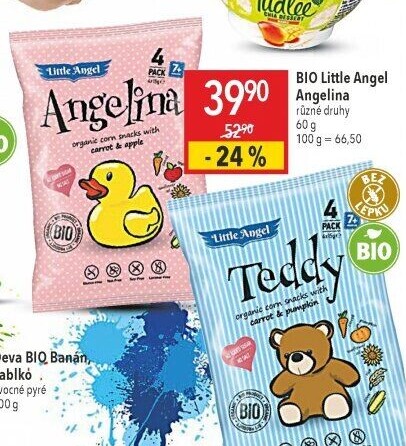 Kukuřičné křupky bez lepku Little Angel
