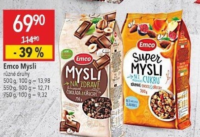 Müsli Mysli na zdraví Emco