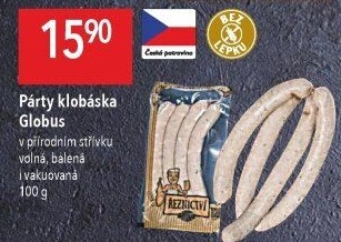 Párty klobása Globus