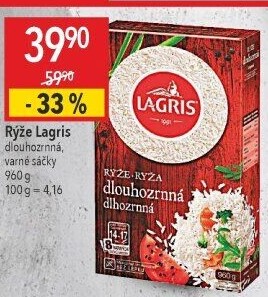 Rýže dlouhozrnná Lagris