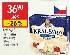 Sýr Hermelín Král sýrů