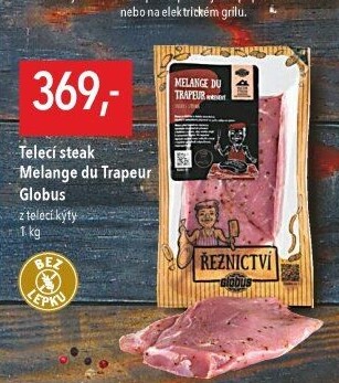 Telecí steak z kýty Melange du Trapeur Globus