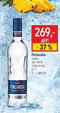 Vodka Finlandia