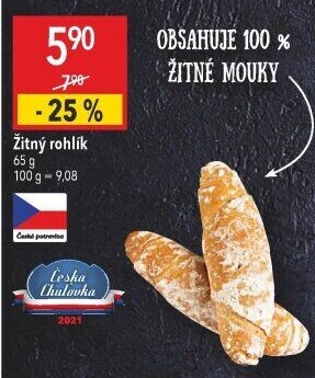 Žitný rohlík