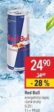 Energetický nápoj Red Bull