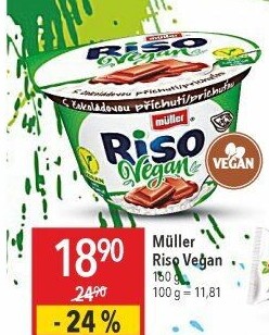 Rýže mléčná Vegan Riso Müller