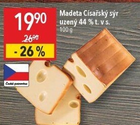 Sýr Císařský uzený Madeta