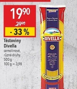 Těstoviny Divella