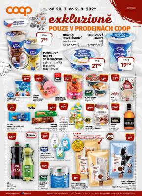 akční leták COOP 27.7.2022-2.8.2022