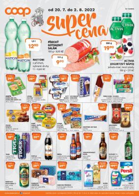 akční leták COOP 20.7.2022-2.8.2022