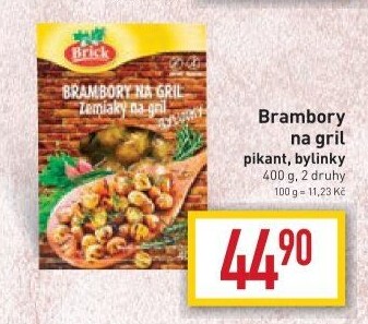 Brambory na gril Brick