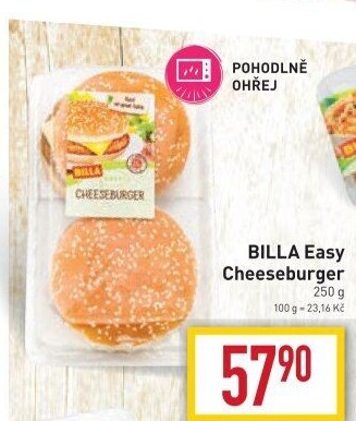 Cheeseburger Easy Billa