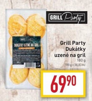 Dukátky uzené na gril Grill Party