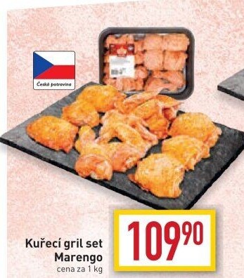 Kuřecí grilovací set Marengo Vodňanské Kuře