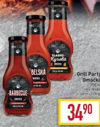 Omáčky Grill Party