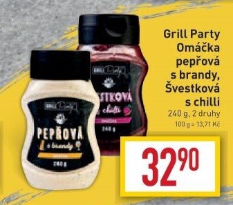 Omáčky Grill Party
