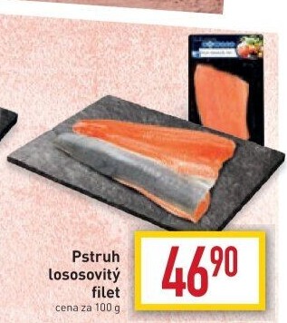 Pstruh lososovitý filet Nowaco