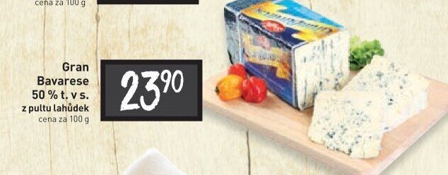 Sýr Gran Bavarese 50% Steffel