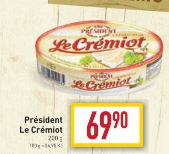 Sýr Le Crémiot Président