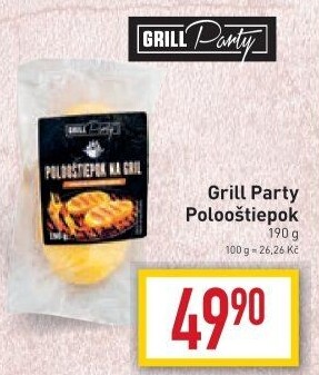 Sýr Polooštiepok na gril Grill Party