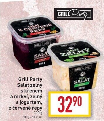 Zelný salát s křenem a mrkví Grill Party