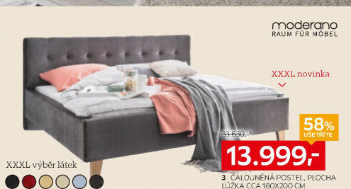 ČALOUNĚNÁ POSTEL