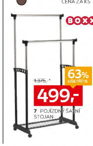 POJÍZDNÝ ŠATNÍ STOJAN