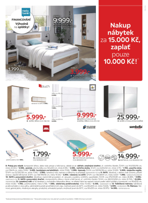 akční leták Kika nábytek 1.8.2022-14.8.2022