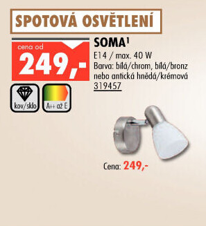 Bodové svítidlo Soma Rabalux
