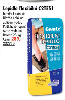 Flexibilní lepidlo C2T Cemix