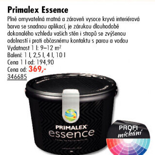 Interiérová barva Primalex Essence