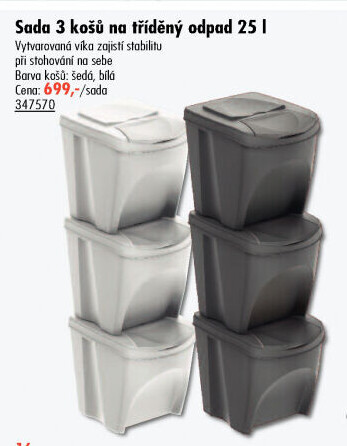 Koš na tříděný odpad