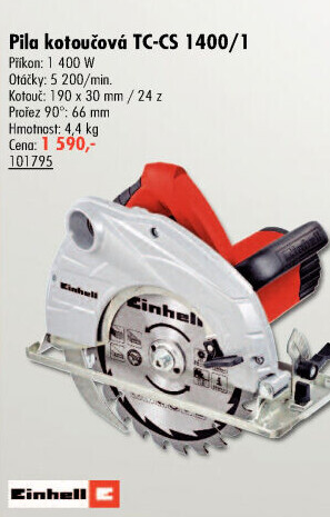 Okružní pila Einhell TC-CS1400/1