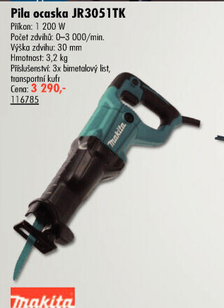 Pila ocaska Makita JR3051TK
