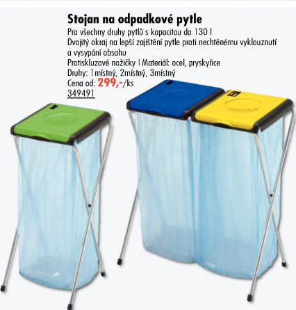 Stojan na pytle s odpadem Gimi