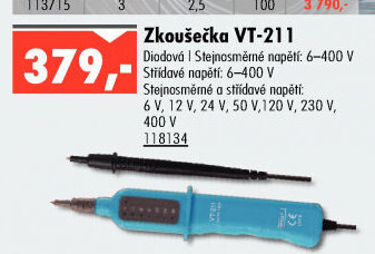 Zkoušečka napětí Emos