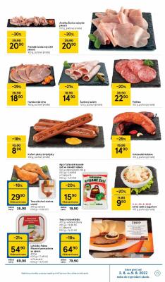 akční leták Tesco 3.8.2022-9.8.2022