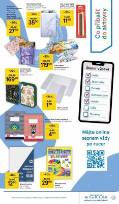 akční leták Tesco 3.8.2022-9.8.2022