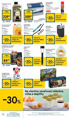 akční leták Tesco 3.8.2022-9.8.2022
