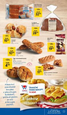 akční leták Tesco 3.8.2022-9.8.2022